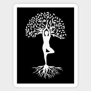 Yoga Serenity: Balance, Mindfulness, and Inner Peace Magnet